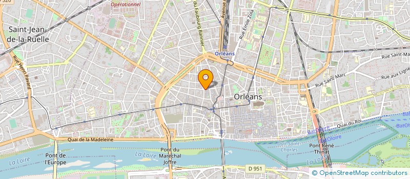 localisation de l'entreprise ASSOCIATION RENCONTRES à ORLEANS