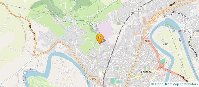 localisation de l'entreprise ASSOCIATION RENCONTRES DE L'ISLAM à ALBI