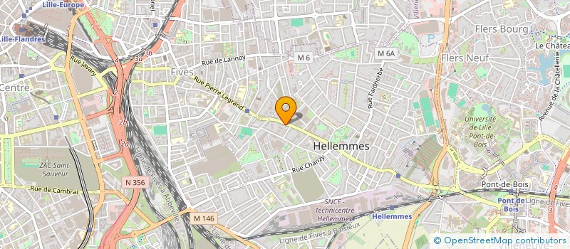 localisation de l'entreprise ASSOCIATION RENCONTRES FEMINISTES à LILLE