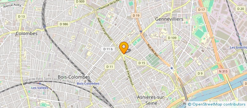 localisation de l'entreprise ASSOCIATION RENCONTRES INTERNATIONALES à ASNIERES-SUR-SEINE