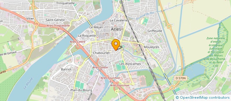 localisation de l'entreprise ASSOCIATION RENEISSENCO à ARLES