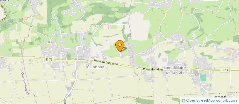 localisation de l'entreprise ASSOCIATION RENIALA  GILLONNAY