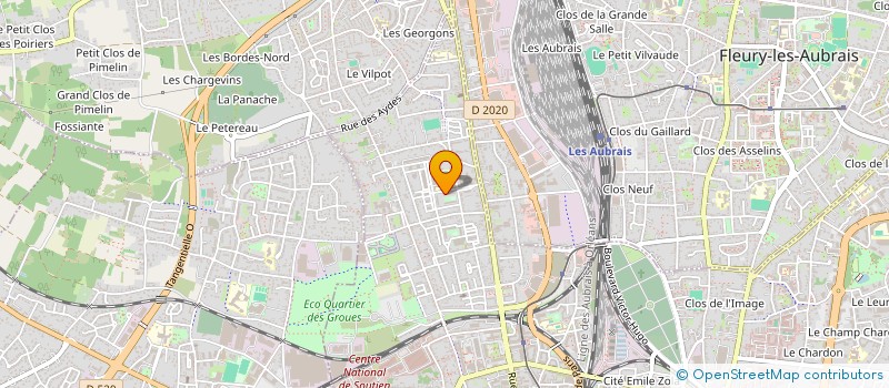 localisation de l'entreprise ASSOCIATION RENNDO ORLEANS ENTRAIDE ET SOLIDARITE (A.R.O.E.S) à ORLEANS