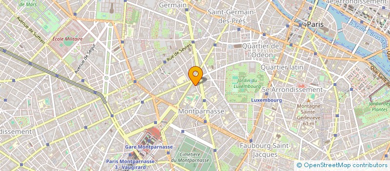 localisation de l'entreprise ASSOCIATION RENNES NOTRE DAMES DES CHAMPS  PARIS