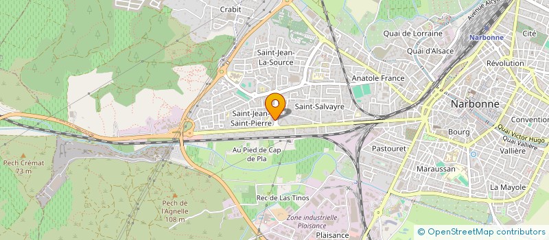localisation de l'entreprise ASSOCIATION RENOV' CONSEIL à NARBONNE
