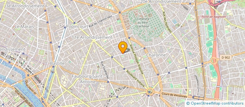 localisation de l'entreprise ASSOCIATION RENOVATIO  PARIS