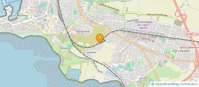 localisation de l'entreprise ASSOCIATION RENOVATION JARDINS  AYTRE