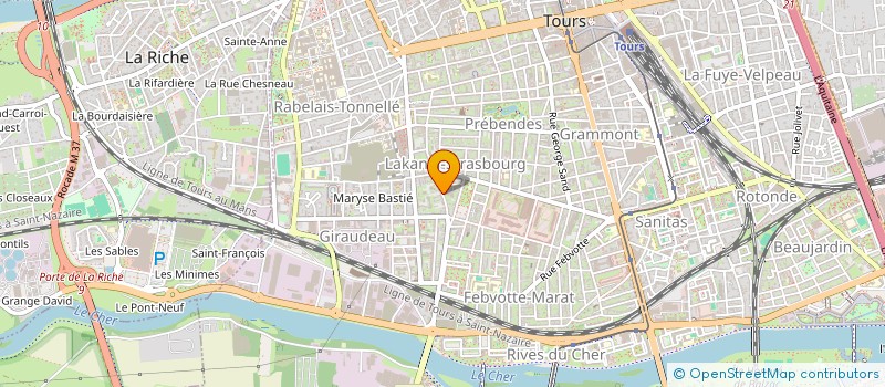 localisation de l'entreprise ASSOCIATION REPAIR CAFE TOURS à TOURS