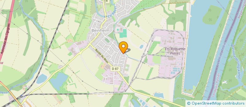 localisation de l'entreprise ASSOCIATION REPARTIR  BEINHEIM