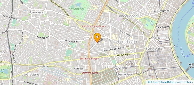localisation de l'entreprise ASSOCIATION REPONSE EMPLOI à BORDEAUX