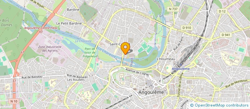 localisation de l'entreprise ASSOCIATION REPUBLICAINE DES ANCIENS COMBATTANTS ET VICTIMES DE GUERRE , DES COMBATTANTS POUR L'AMITIE ,LA SOLIDARITE , à ANGOULEME