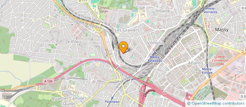 localisation de l'entreprise ASSOCIATION REPUBLICAINE DES ANCIENS COMBATTANTS ET VICTIMES DE GUERRE SECTION DE PALAISEAU à PALAISEAU
