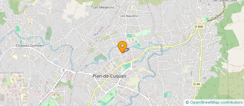 localisation de l'entreprise ASSOCIATION RES IN MARS (R.I.M.)  PLAN-DE-CUQUES