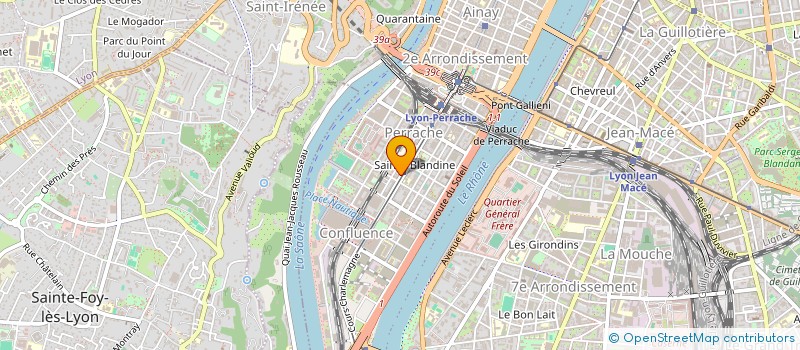 localisation de l'entreprise ASSOCIATION RESEAU APOGEES à LYON