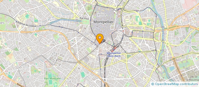localisation de l'entreprise ASSOCIATION RESEAU PUISSANCE 5 à MONTPELLIER