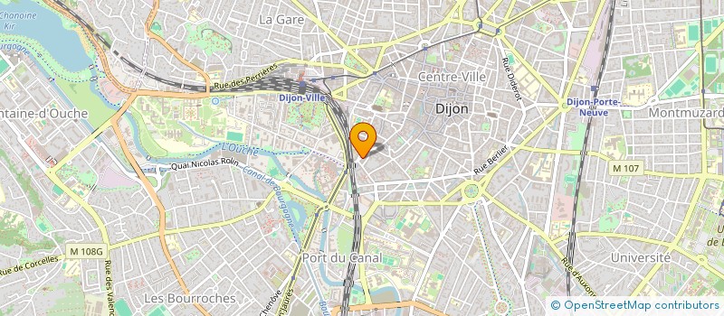 localisation de l'entreprise ASSOCIATION RESEAU SPORT à DIJON