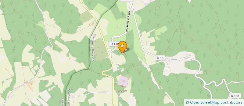 localisation de l'entreprise ASSOCIATION RESO N ART  REDORTIERS