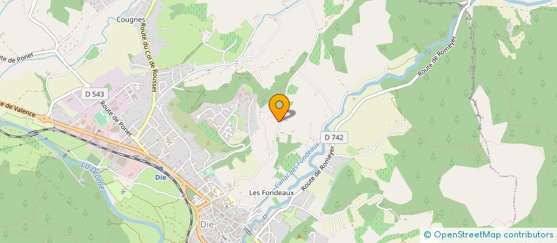 localisation de l'entreprise ASSOCIATION RESONANCE  DIE