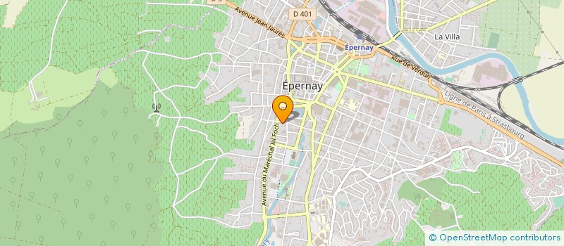 localisation de l'entreprise ASSOCIATION RESONANCES  EPERNAY