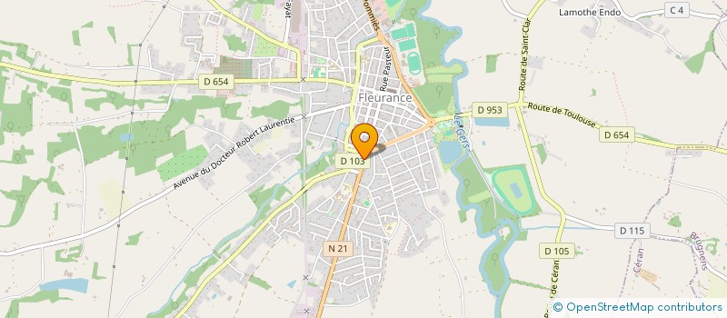 localisation de l'entreprise ASSOCIATION RESONANCES - LES INTERCONNEXIONS DU VIVANT  FLEURANCE