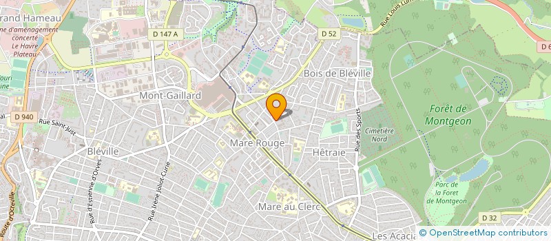 localisation de l'entreprise ASSOCIATION RESPECT à LE HAVRE