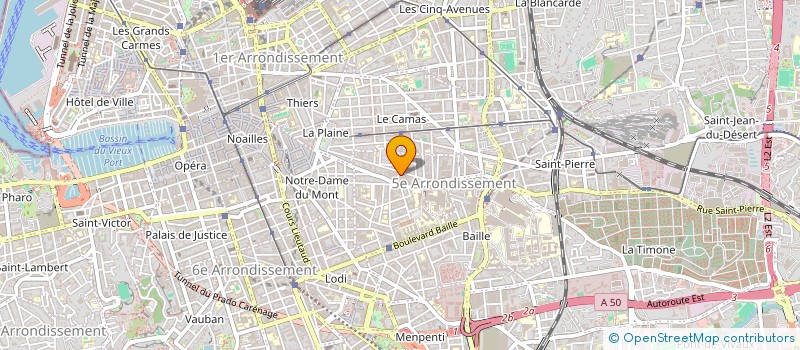 localisation de l'entreprise ASSOCIATION RESPECT à MARSEILLE