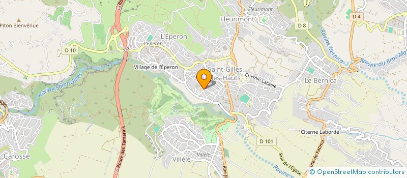 localisation de l'entreprise ASSOCIATION RESPEKT LA REUNION RESEAU D'ENTRAIDE ST PAUL EPERON POUR UN KARTIER EN TRANSITION à SAINT-PAUL