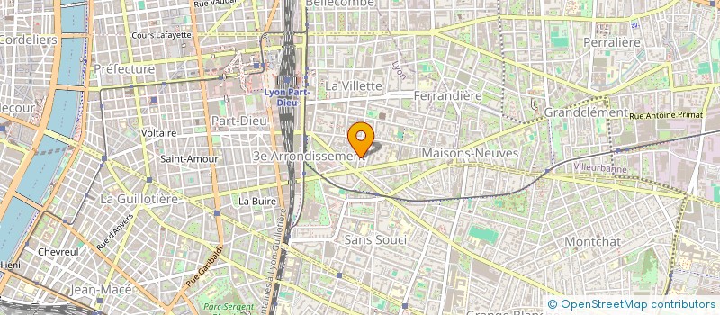 localisation de l'entreprise ASSOCIATION RESPIRE  LYON