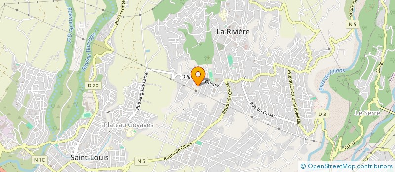 localisation de l'entreprise ASSOCIATION RESS SAMM LU à SAINT-LOUIS