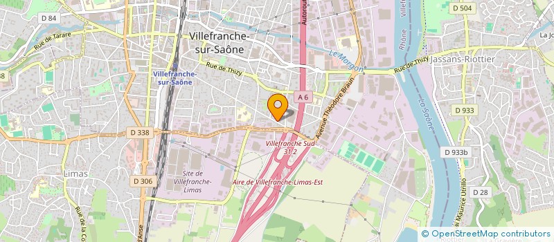 localisation de l'entreprise ASSOCIATION RESSOURCES à VILLEFRANCHE-SUR-SAONE