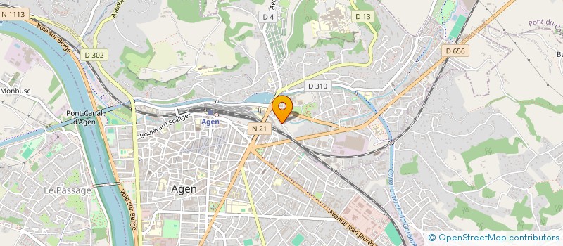 localisation de l'entreprise ASSOCIATION RESTAURANT DE LA MACIF à AGEN