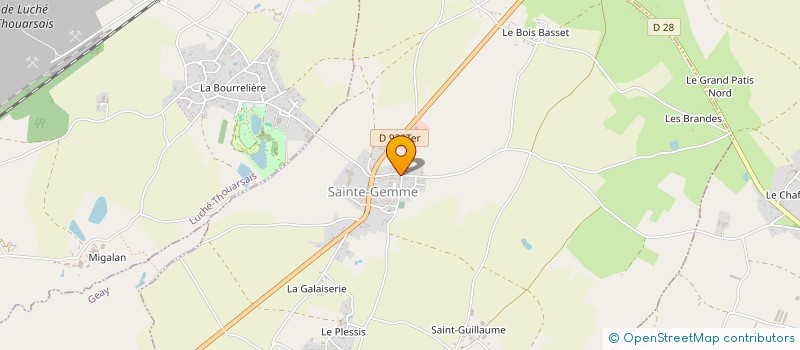 localisation de l'entreprise ASSOCIATION RESTAURANT SCOLAIRE à GLENAY