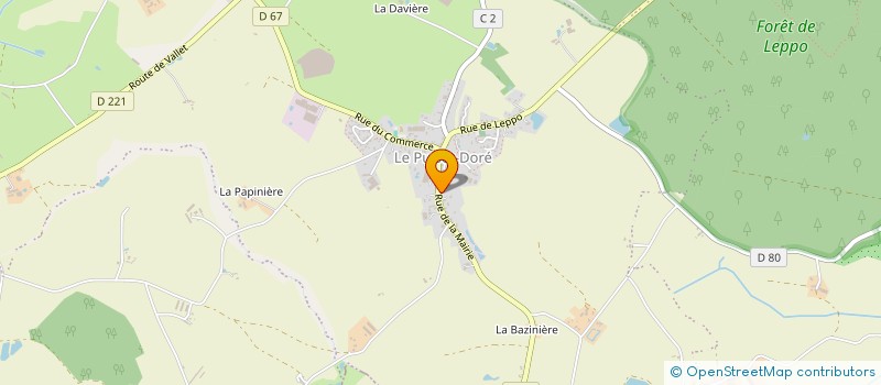 localisation de l'entreprise ASSOCIATION RESTAURATION SCOLAIRE à MAUGES-SUR-LOIRE