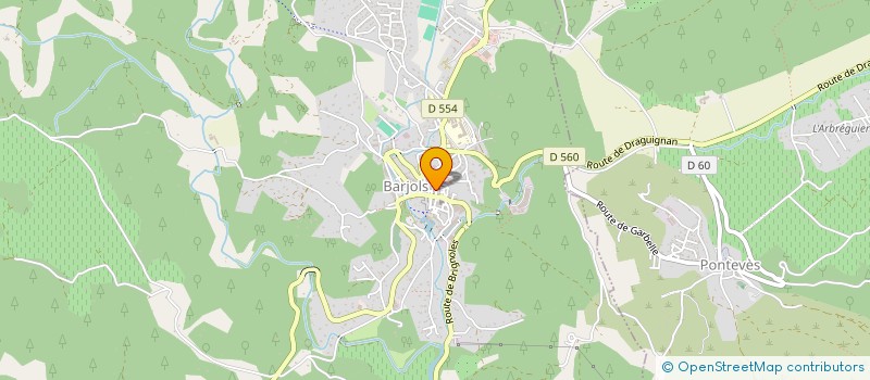 localisation de l'entreprise ASSOCIATION RESTONS FIDELES à BARJOLS