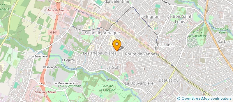 localisation de l'entreprise ASSOCIATION RETAN à SAINT-HERBLAIN