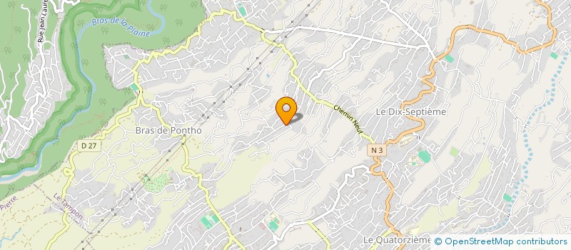 localisation de l'entreprise ASSOCIATION REUNION ENVIRONNEMENT SERVICES  LE TAMPON