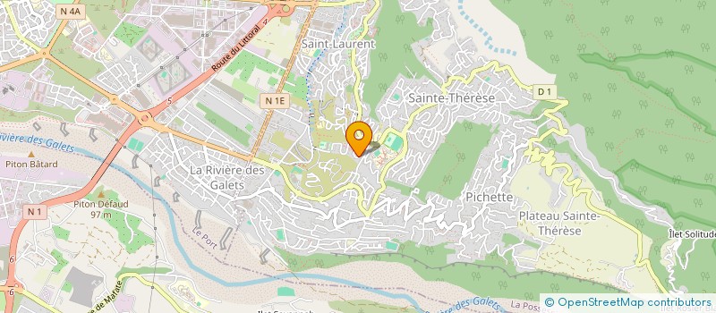 localisation de l'entreprise ASSOCIATION REUNIONNAISE DU DEPARTEMENT D'ANESTHESIE DU NORD à LA POSSESSION