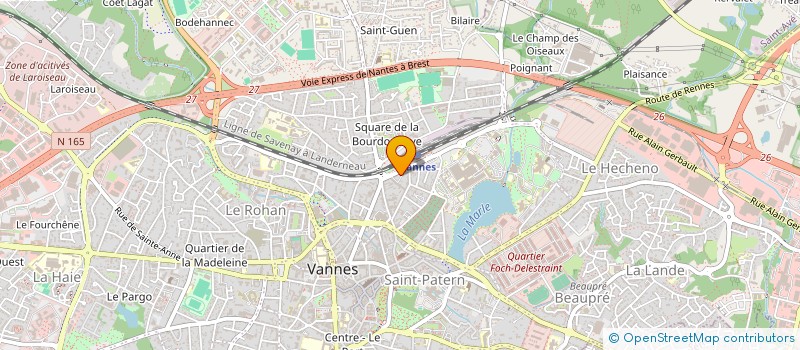 localisation de l'entreprise ASSOCIATION REUNIONNAISE DU PAYS VANNETAIS à VANNES