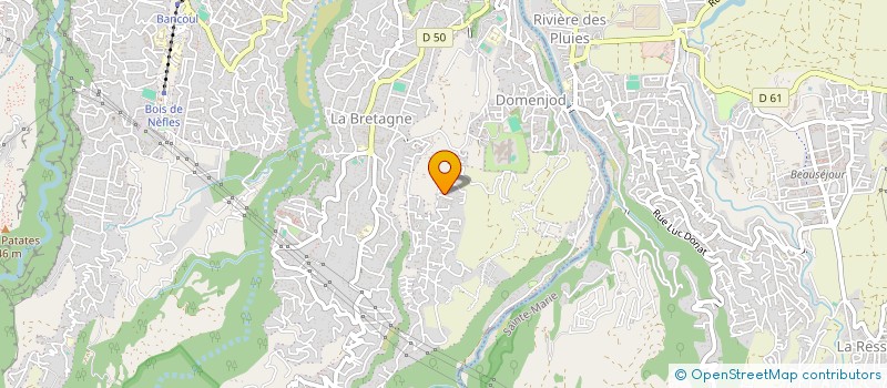 localisation de l'entreprise ASSOCIATION REUNIONNAISE POUR L'INSERTION ET LA FORMATION PROFESSIONNELLE à SAINT-DENIS
