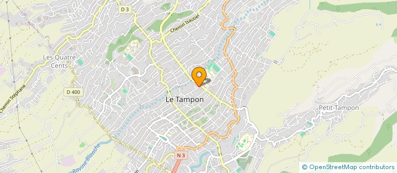 localisation de l'entreprise ASSOCIATION REUNIONNAISE POUR LA GESTION DES PROJETS ET DES ACTIONS CULTURELLES à LE TAMPON