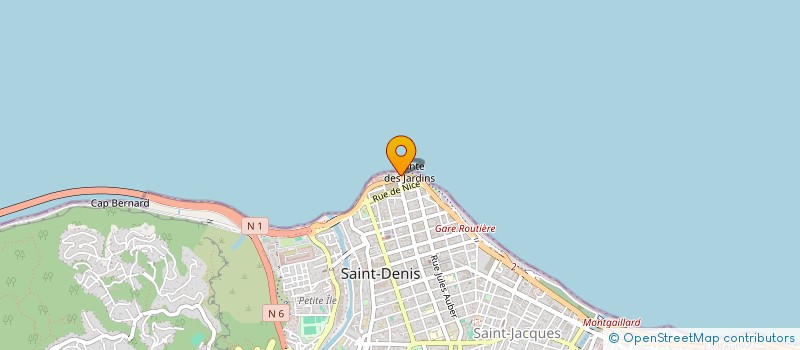 localisation de l'entreprise ASSOCIATION REUNSO à SAINT-DENIS
