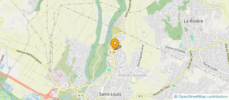 localisation de l'entreprise ASSOCIATION REUSSIR ENTRE NOUS à SAINT-LOUIS
