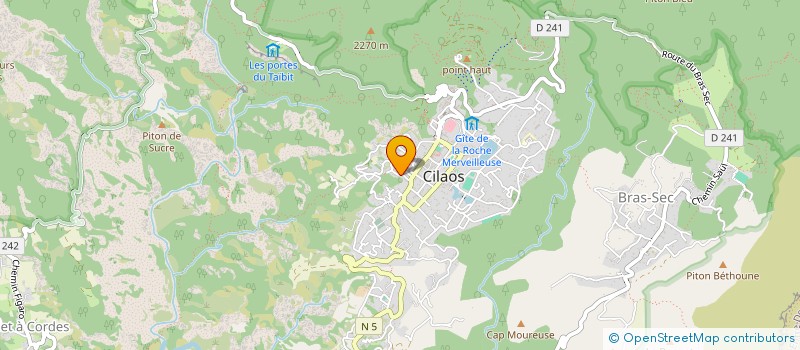localisation de l'entreprise ASSOCIATION REVANGE à CILAOS