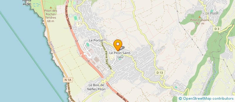 localisation de l'entreprise ASSOCIATION REVE DE SPORT à SAINT-LEU