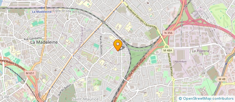 localisation de l'entreprise ASSOCIATION REVE ET OSE, RELEVER LE DEFI DU HANDICAP à MARCQ-EN-BARŒUL