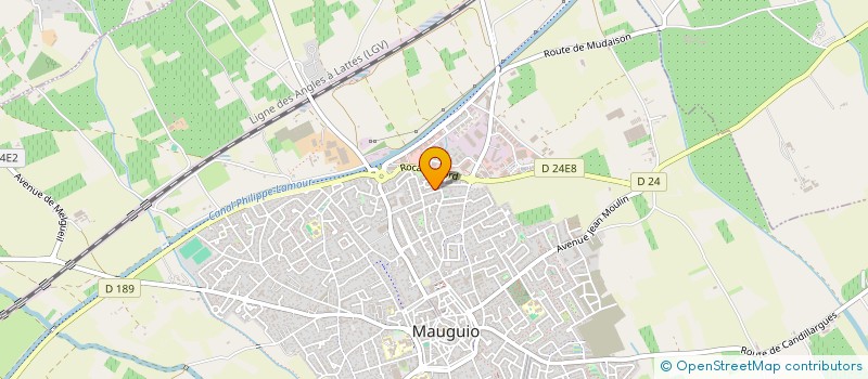 localisation de l'entreprise ASSOCIATION REVER EN BLEU  MAUGUIO