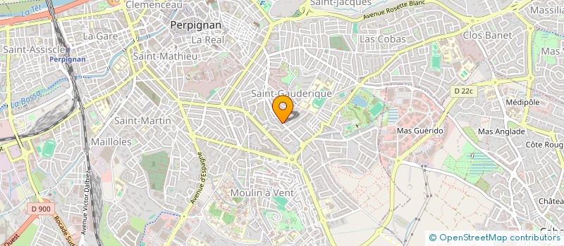 localisation de l'entreprise ASSOCIATION REVES ANDALOUS à PERPIGNAN