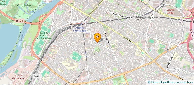 localisation de l'entreprise ASSOCIATION REVIVRE à ANGERS