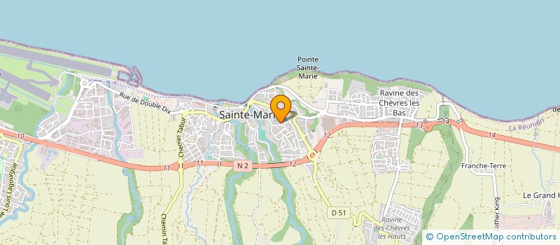 localisation de l'entreprise ASSOCIATION REVO'ACTIVE à SAINTE-MARIE