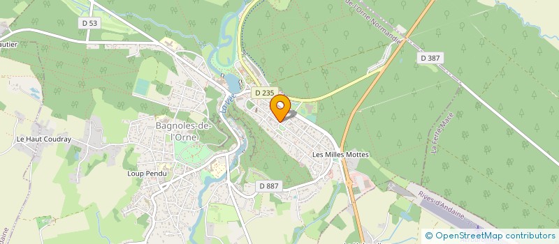 localisation de l'entreprise ASSOCIATION REVOLUTION 1789 NORMANDIE à BAGNOLES-DE-L'ORNE-NORMANDIE